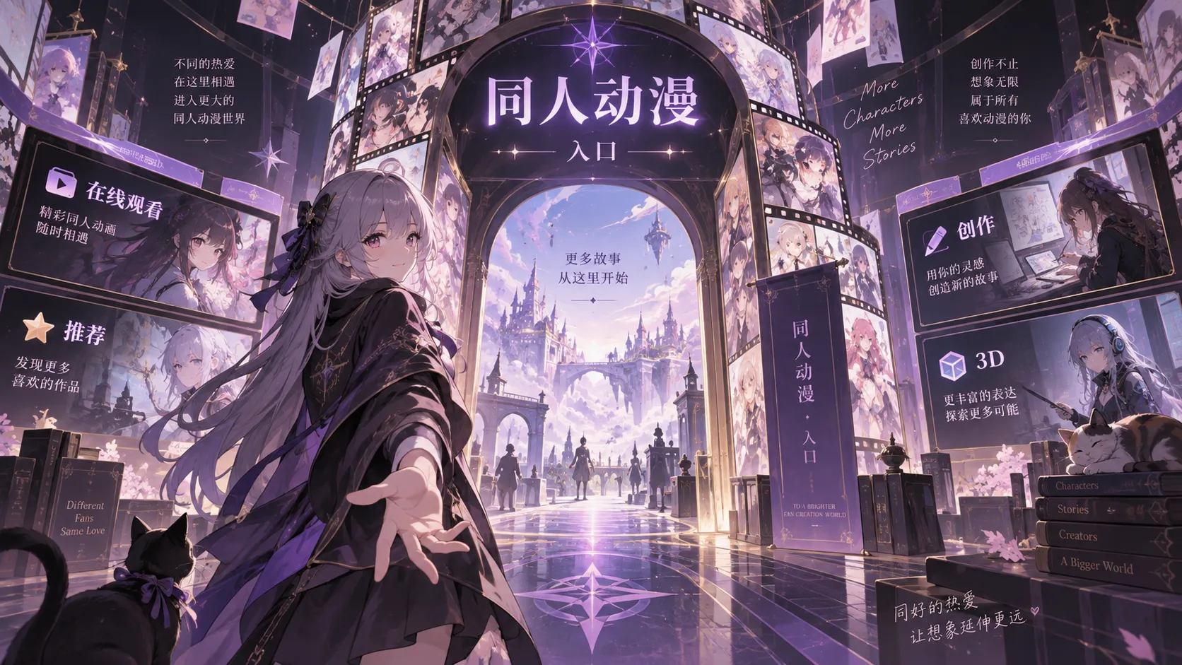 角色关系同人动漫主题